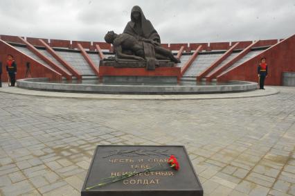 День памяти и скорби. Церемония открытия Федерального военного мемориального кладбища (ФВМК) в Мытищинском районе МО.