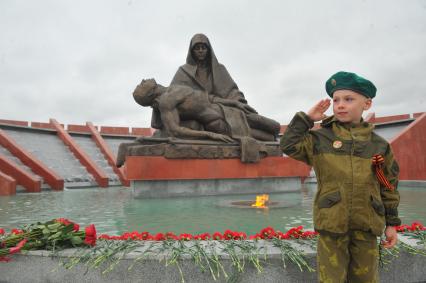 День памяти и скорби. Церемония открытия Федерального военного мемориального кладбища (ФВМК) в Мытищинском районе МО.