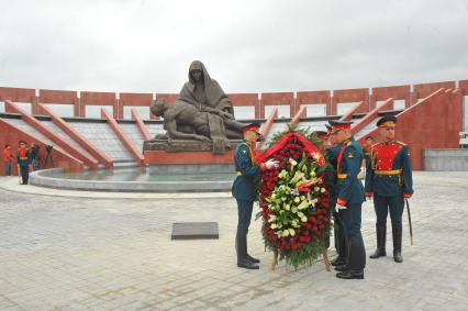 День памяти и скорби. Церемония открытия Федерального военного мемориального кладбища (ФВМК) в Мытищинском районе МО.