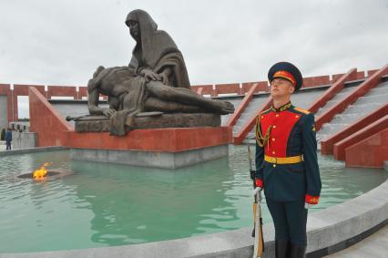 День памяти и скорби. Церемония открытия Федерального военного мемориального кладбища (ФВМК) в Мытищинском районе МО.