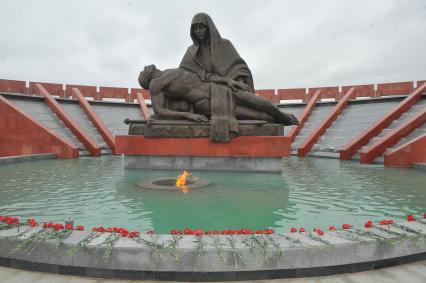 День памяти и скорби. Церемония открытия Федерального военного мемориального кладбища (ФВМК) в Мытищинском районе МО.