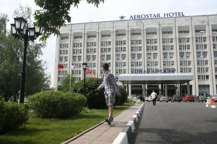 Ленинградский проспект. На снимке: Aerostar Hotel