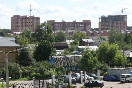 Новая Москва. На снимке: новостройки