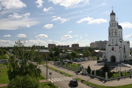 Новая Москва. На снимке: вид города