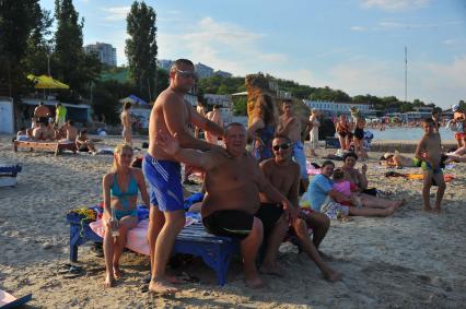 Пляж в Одессе
