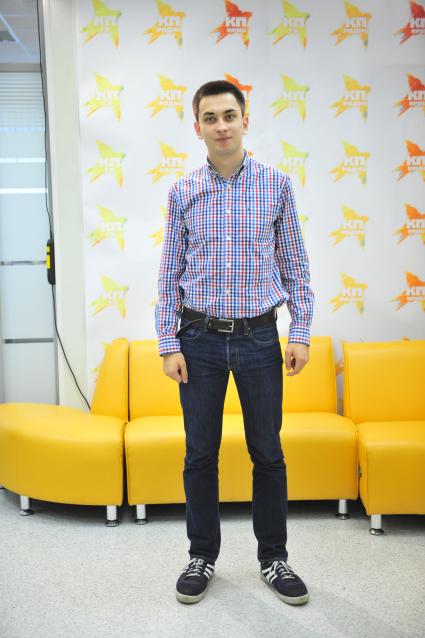 ИД `Комсомольская правда`. Представитель движения `Стоп-хам`, координатор движения Илья Фадеев.