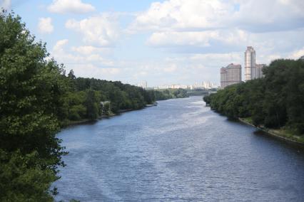 Серебряный Бор.  Москва-река.