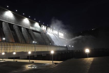 Наводнение в Приамурье. На снимке: водохранилище Зейской ГЭС.