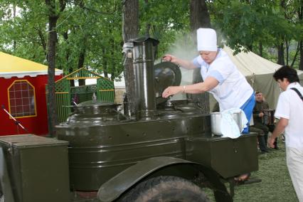 Военно полевая кухня.