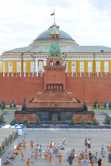 Мавзолей Ленина на Красной площади.