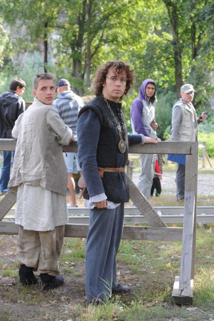 Съемки многосерийного сериала `Все могут короли`. На снимке: актер Максим Галкин.