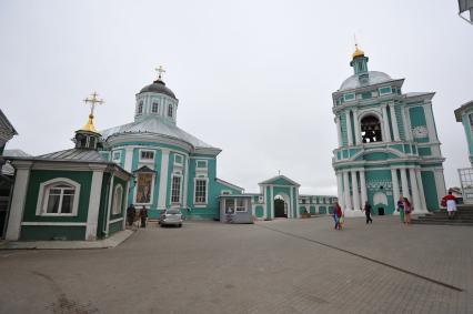 Виды Смоленска. На снимке: храмы на Соборной горе.