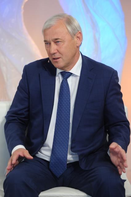 Телевидение `Комсомольская правда`. На снимке: депутат Государственной думы РФ, президент ассоциации региональных банков РФ Анатолий Аксаков.