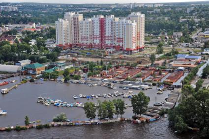 Наводнение в Приамурье. Хабаровск. На снимке: зона подтопления.