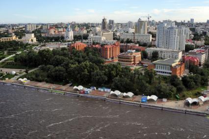 Наводнение в Приамурье. Виды Хабаровска.