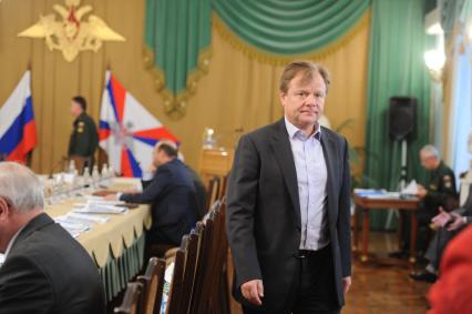 Культурный центр Вооруженных Сил. Заседание Общественного совета при Министерстве обороны РФ. На снимке: музыкант Игорь Бутман