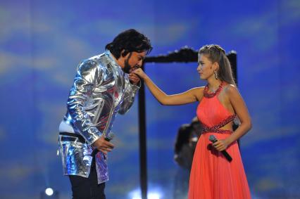 Crocus City Hall. Первая Детская Музыкальная Премия `Kinder МУЗ Awards`. На снимке: певец Филипп Киркоров.