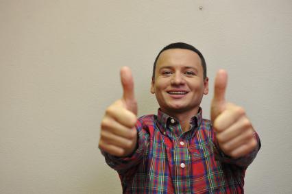 Актер Александр Олешко.