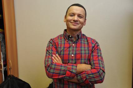 Актер Александр Олешко.