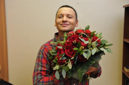 Актер Александр Олешко.