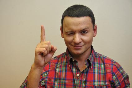 Актер Александр Олешко.