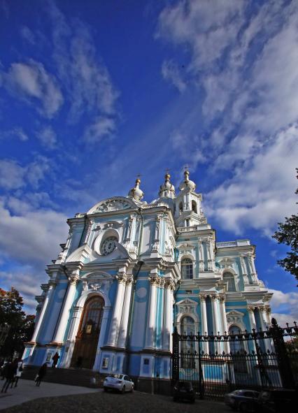 Храмы санкт-петербурга смольный собор