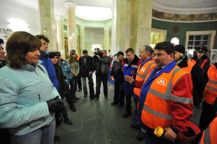 Подготовка Московского метрополитена к зимнему периоду.