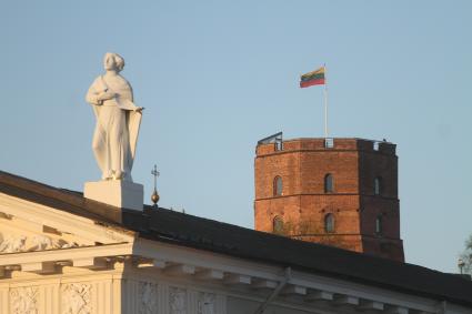 Башня Гедимина в Вильнюсе.