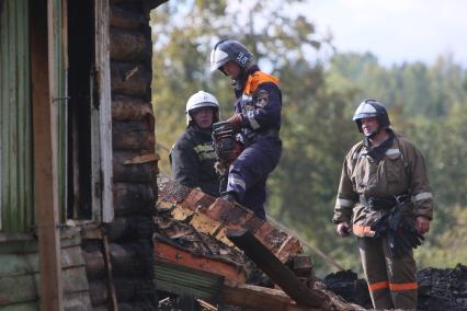 Последствия пожара в психоневрологическом диспансере в Новгородской области.