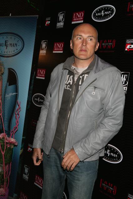 Церемония вручения премии `World fashion awards 2009` в зале `Элизиум` в клубе `Рай`. На снимке: продюсер, композитор Игорь Матвиенко.