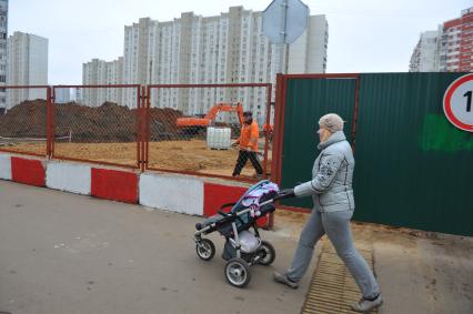 Новокосино. Строительство гостиничного комплекса для трудовых мигрантов по адресу Новокосинская улица вл. 18.
