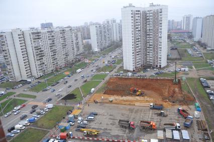 Новокосино. Строительство гостиничного комплекса для трудовых мигрантов по адресу Новокосинская улица вл. 18.