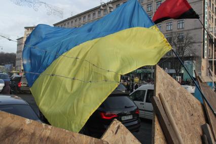 Евромайдан. Акция сторонников евроинтеграции Украины на площади Независимости.