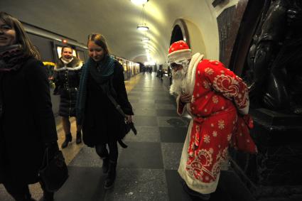 Московский метрополитен. На снимке: