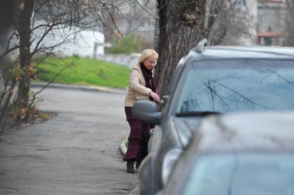 Лариса Агеева обвиняемая в жестоком обращении со своим приемным сыном Глебом Агеевым.