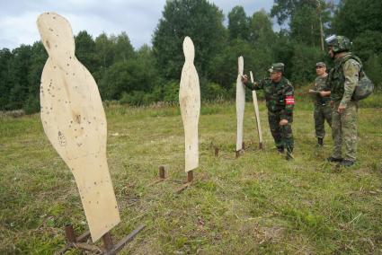 Проверка точности стрельбы.