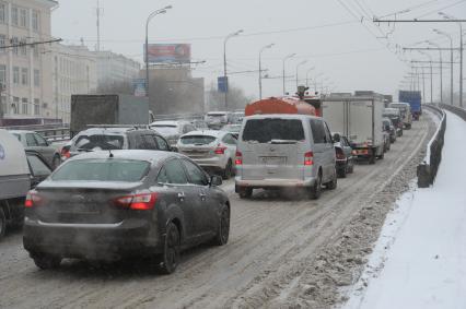 Автомобильная пробка.