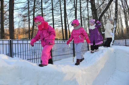 SnowGRAD в Измайловском парке.