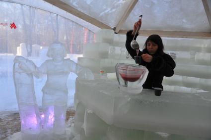 SnowGRAD в Измайловском парке. Ice-кафе Olympic Babble.