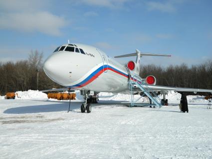 Последний Ту-154  сошел со стапелей завода `Авиакор`.