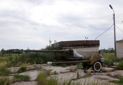 Военный полигон в поселке Нагорный.