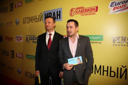 Диск73. Премьера фильма Атомный Иван 2012 год. На снимке: дзюдоист Носов Дмитрий (справа)