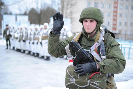 Первый зенитно-ракетный полк ВДВ. На снимке:  командно-штабное учение Воздушно-десантных войск (ВДВ).