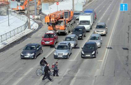 строительство развязки через дорогу