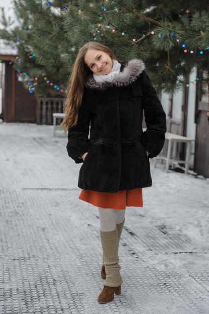 Актриса сериала `Молодежка` Мария Иващенко.