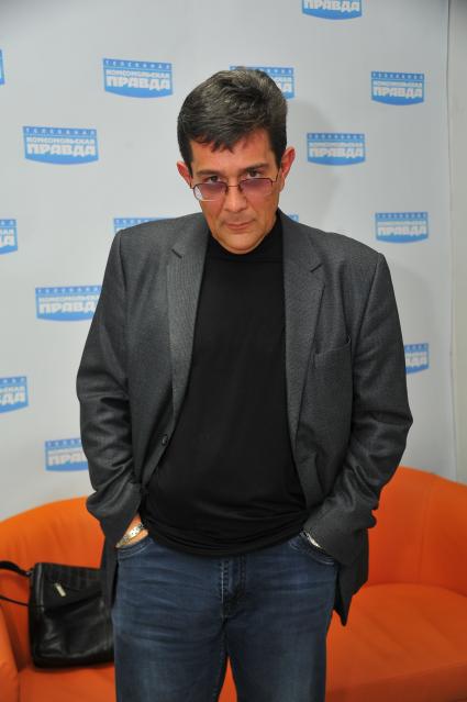 ИД `Комсомольская правда`. На снимке: телеведущий Петр Кулешов.
