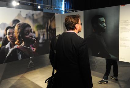 Открытие выставки победителей всемирного конкурса World Press Photo 2014 в центре дизайна ARTPLAY.