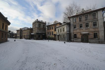 Киноконцерн `Мосфильм`. Декорация `Старая Москва`.