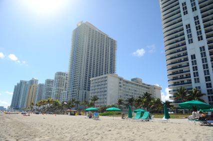 Майами Бич (Miami beach ). Пляж.