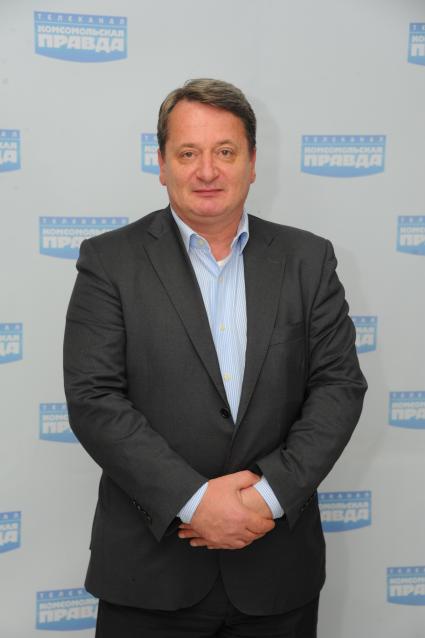 Телевидение `Комсомольская правда`. На снимке: депутат Европарламента от Венгрии Бела Ковач.